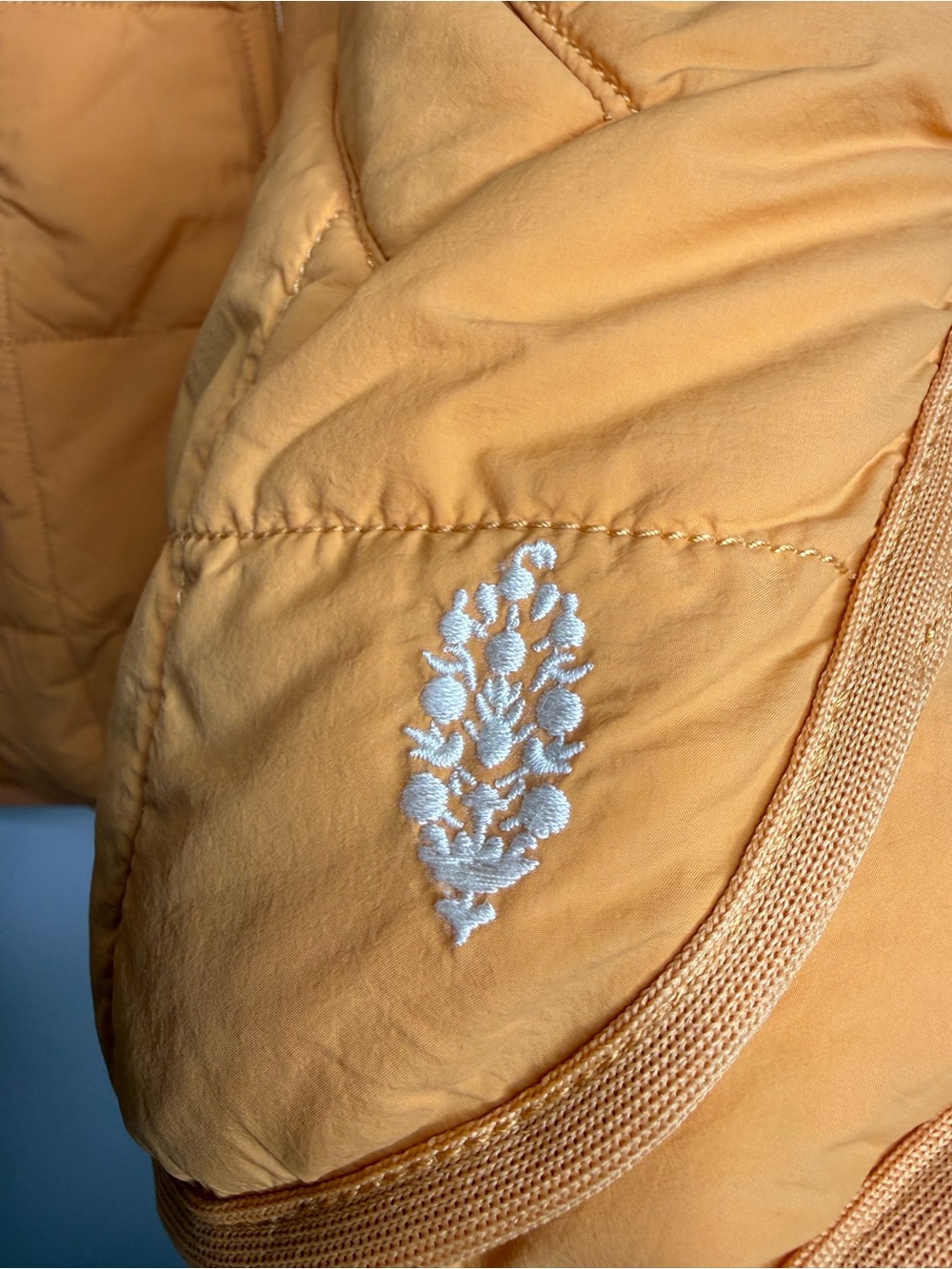Free People Movement Packable Lightweight Pippa Puffer Jacket NWT Small Orange - Picture 10 of 13
